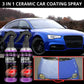 3 in 1 High Protection Quick Car Ceramic Coating Spray - Car Wax Polish Spray [Buy 1 Get 1 FREE]