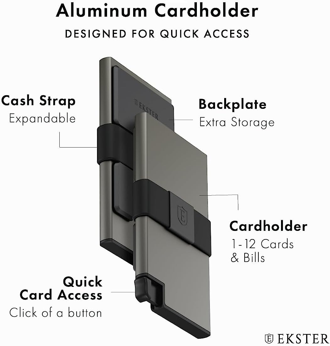 Aluminium Card Holder Wallet for Men