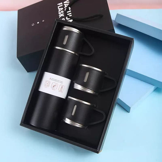 Vacuum Flask Cup Set