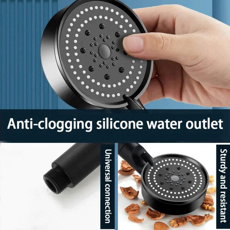 ABS 5 Gear Shower Head