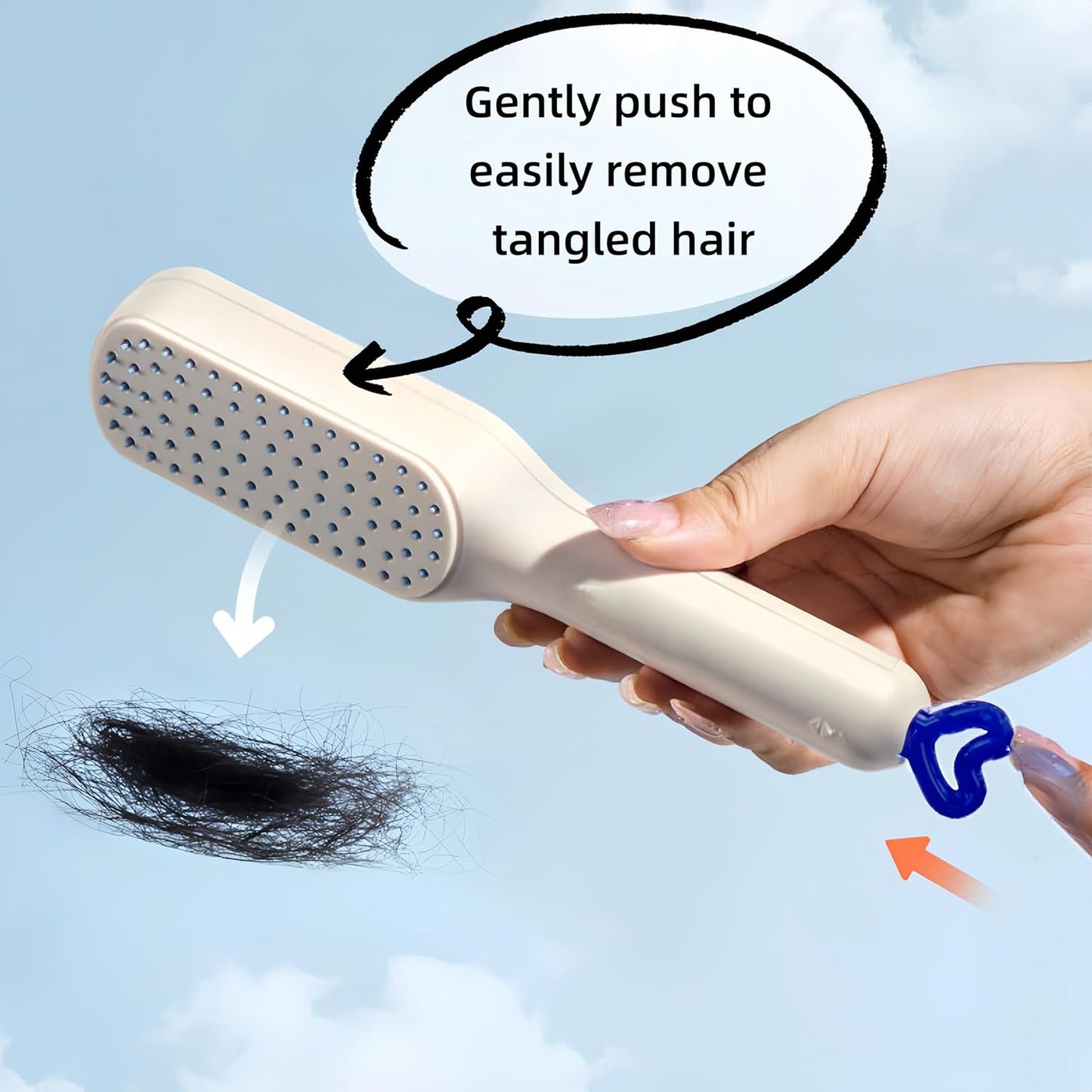 Self-cleaning Anti-static Massage Comb