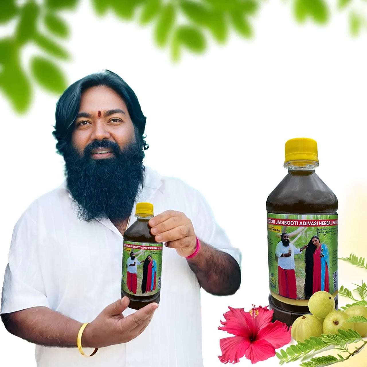 Adivasi Jadibooti Neelabari Herbal Hair Oil 🌿 BUY 1 GET 1 FREE😍