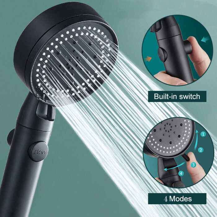 ABS 5 Gear Shower Head