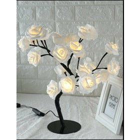Led Rose tree table lamp