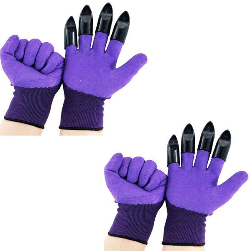 Gardening Gloves With Claws (2 Pairs)